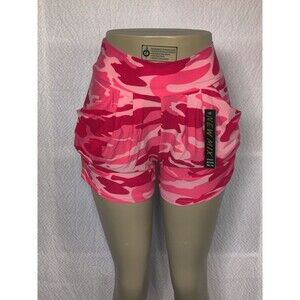 L - XL Size‎ Womens Buttery Soft Camouflage Harem Shorts